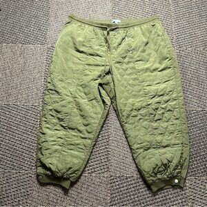 Sandy Liang x Target Quilted Joggers 3X Olive